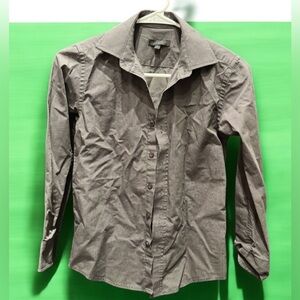 Andrew fezza Stylish Long Sleeve Button-Up Shirt BOYS size 10
